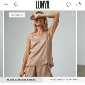 Lunya washable silk set